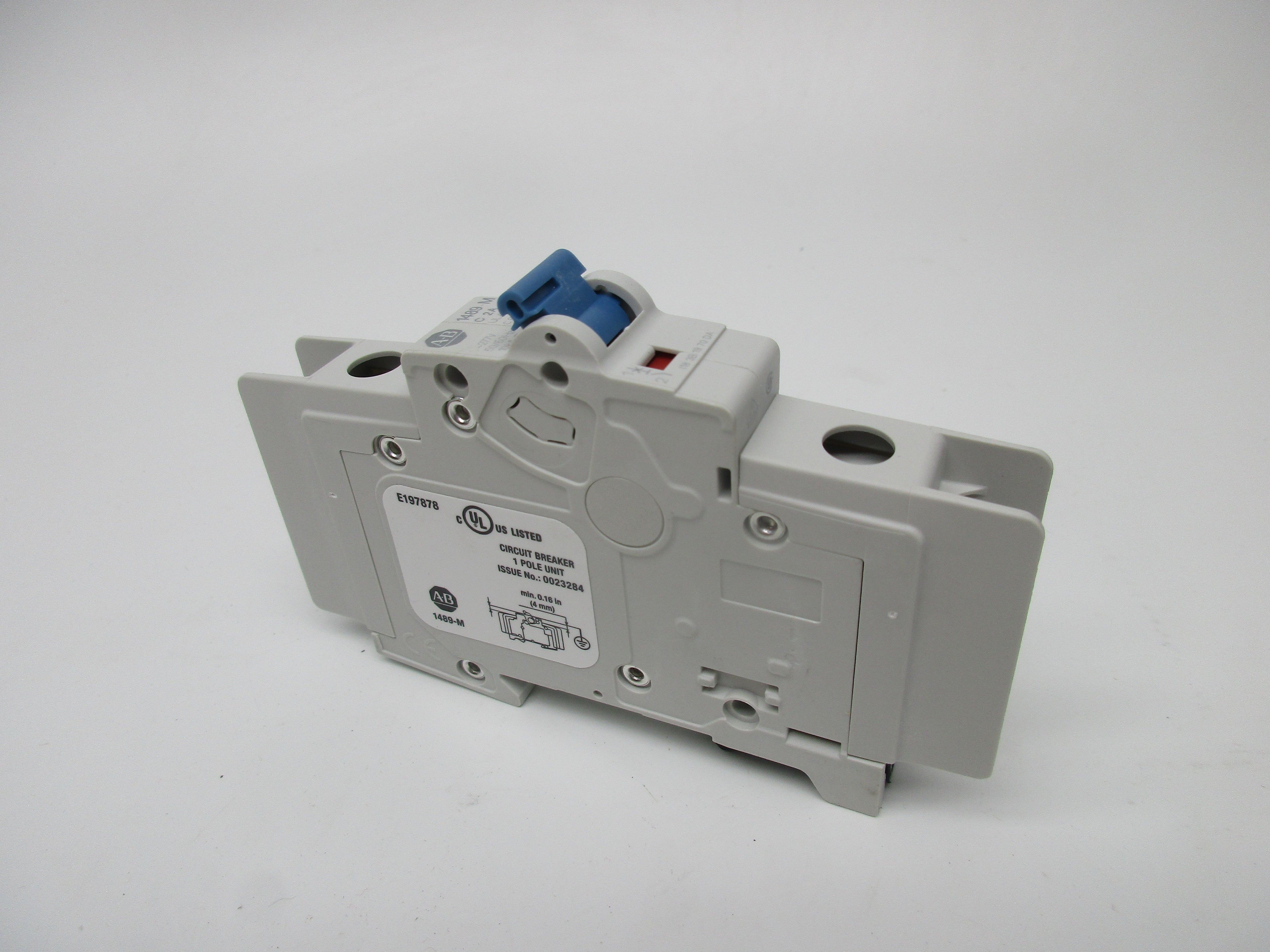 ALLEN BRADLEY 1489-M1C020 CIRCUIT BREAKER SER. D 2A 277V NSMP