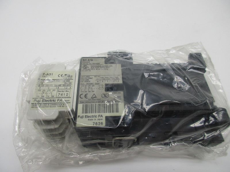 FUJI ELECTRIC SH-4/G AUXILIARY RELAY 10A 125VDC NSMP