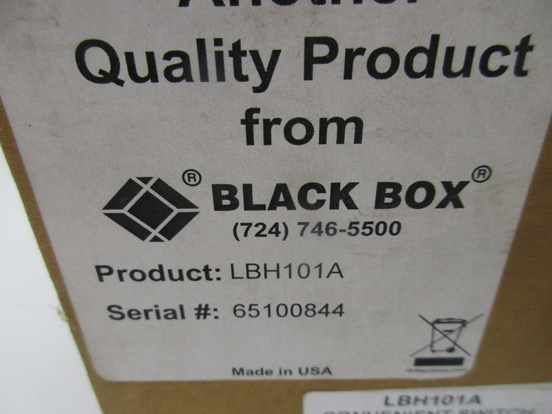 BLACK BOX LBH101A NSMP