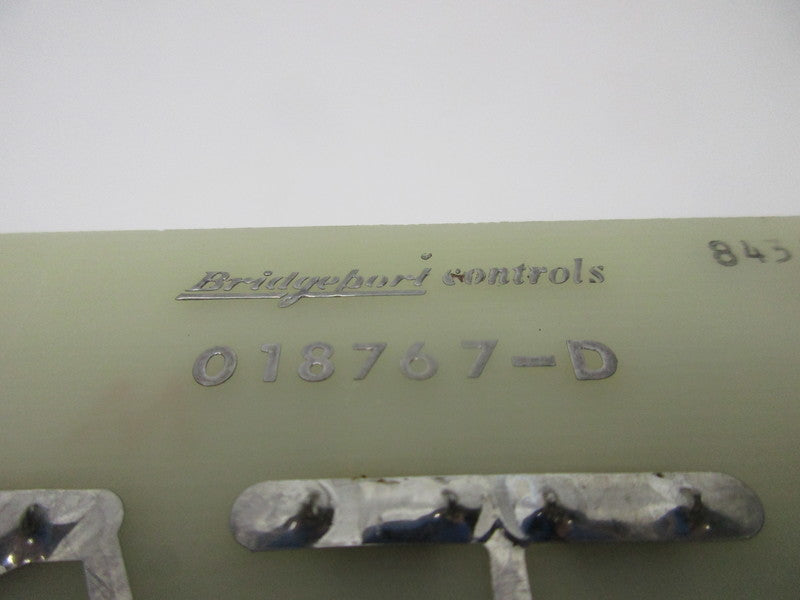 BRIDGEPORT CONTROLS 018767-D  UNMP