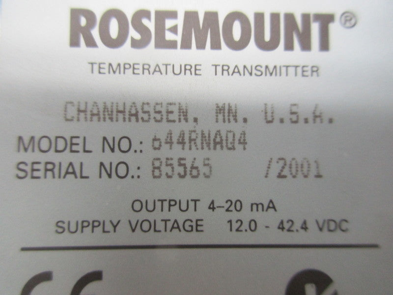 ROSEMOUNT 644RNAQ4 NSNP