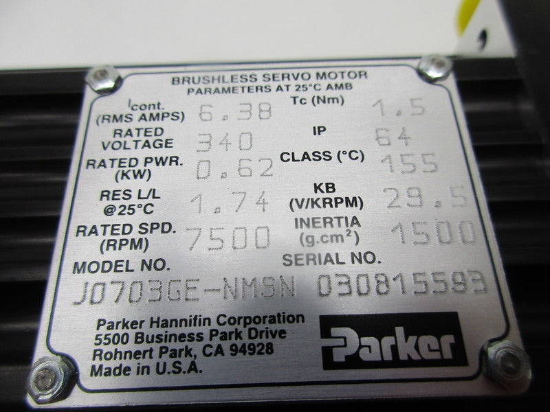PARKER J0703GE-NMSN NSNP