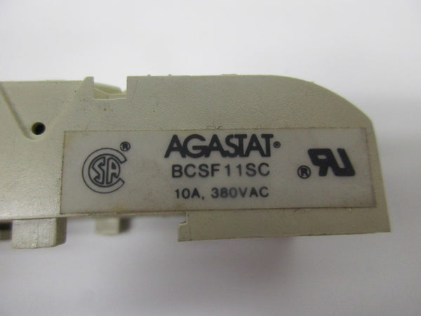 AGASTAT BCSF11SC TIMING RELAY 10A 380VAC UNMP