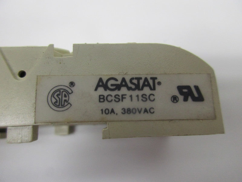 AGASTAT BCSF11SC TIMING RELAY 10A 380VAC UNMP