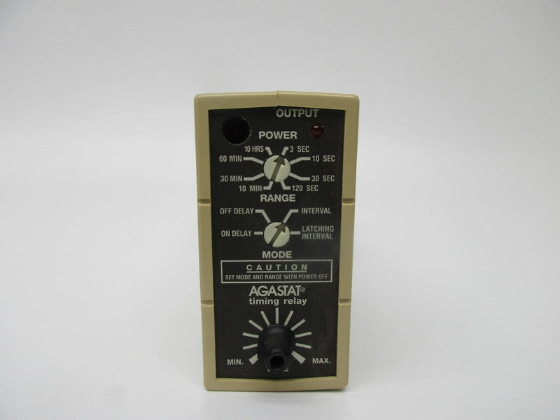 AGASTAT SCFRF902AA TIMING RELAY 120VAC/125VDC 10A NSNP