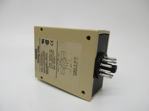 AGASTAT SCFRF902AA TIMING RELAY 120VAC/125VDC 10A NSNP