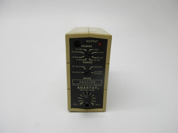 AGASTAT SCFXF902XXE TIMING RELAY 24V UNMP