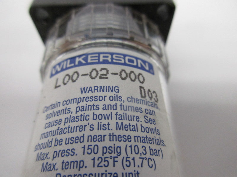 WILKERSON L00-02-000 NSMP
