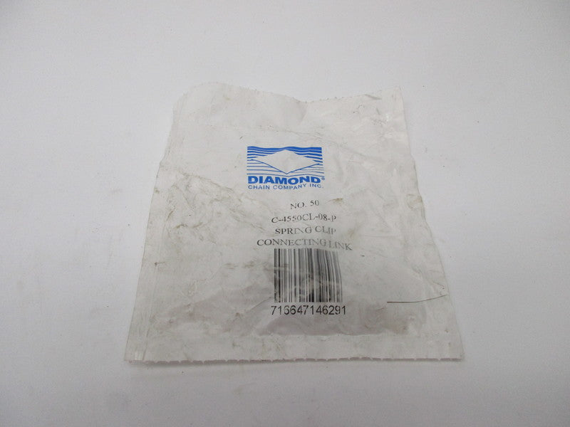 DIAMOND C-4550CL-08-P SPRING CLIP CONNECTING LINK * NEW IN FACTORY BAG *