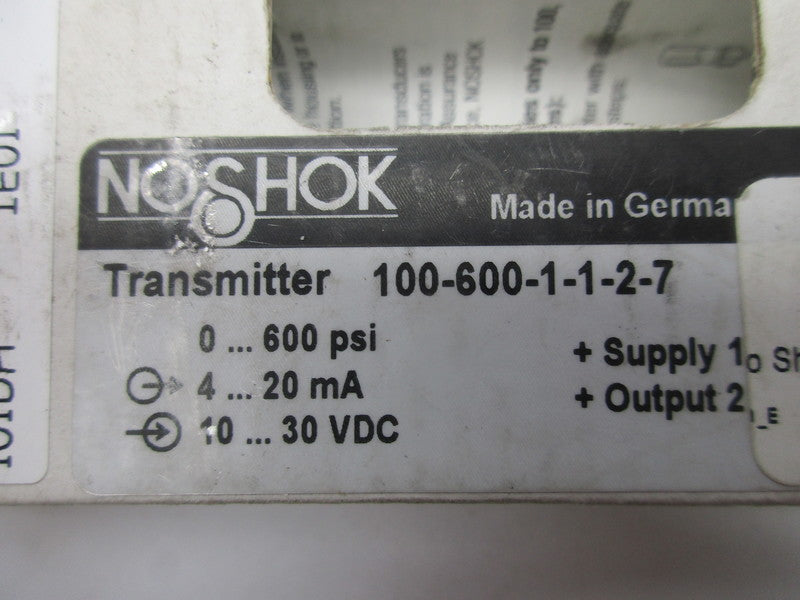 NOSHOK 100-600-1-1-2-7 NSMP
