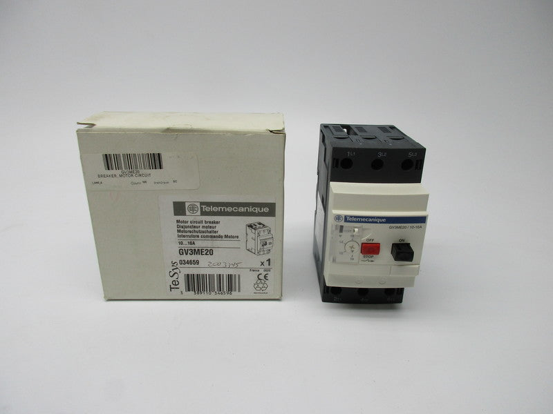 TELEMECANIQUE GV3ME20 10-16A NSMP