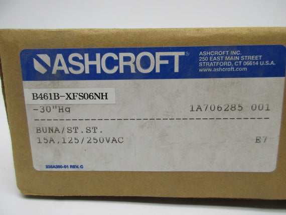 ASHCROFT B461B-XFS06NH NSMP