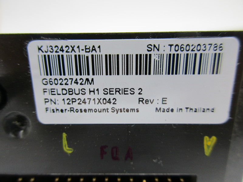 DELTAV 12P2471X042 KJ3242X1-BA1 NSMP