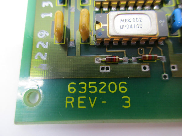 ALLEN BRADLEY 635206 REV. 3 PC BOARD UNMP
