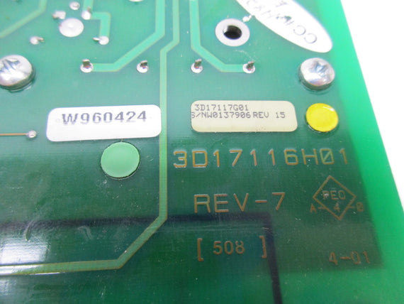 WESTINGHOUSE 3D17116H01 3D17117G01 REV. 15 NSNP