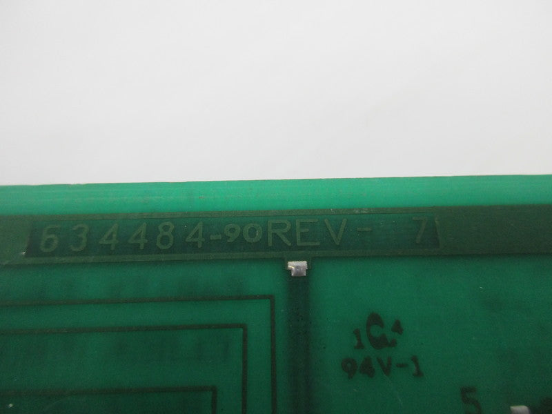 INDUSTRIAL SPARE PART 634484-90 REV. 7 UNMP