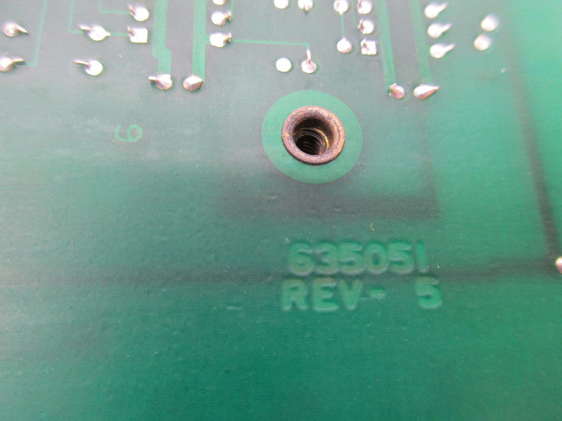 INDUSTRIAL SPARE PART 635051-90 REV. 5 UNMP