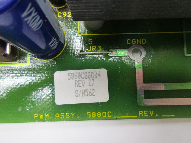 WESTINGHOUSE PWM5880C86H01 REV. 7 UNMP
