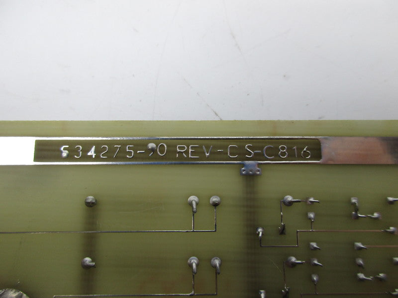 ALLEN BRADLEY 634275-90 REV. CS-C816 UNMP