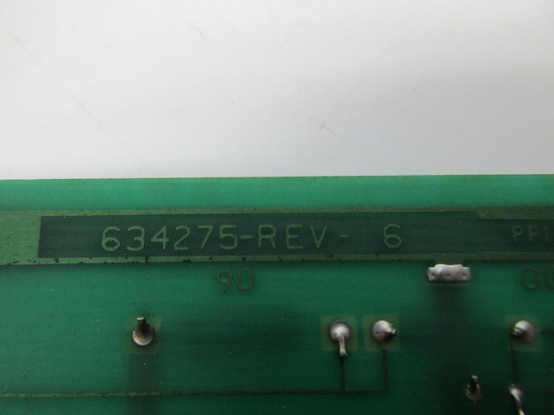 INDUSTRIAL SPARE PART 634275-90 REV. 6 UNMP