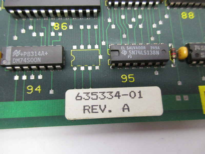 INDUSTRIAL SPARE PART 635311 REV. 2 635311-9002 (AS PICTURED) UNMP