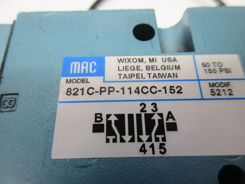 MAC 821C-PP-114CC-152 (DUAL) NSNP