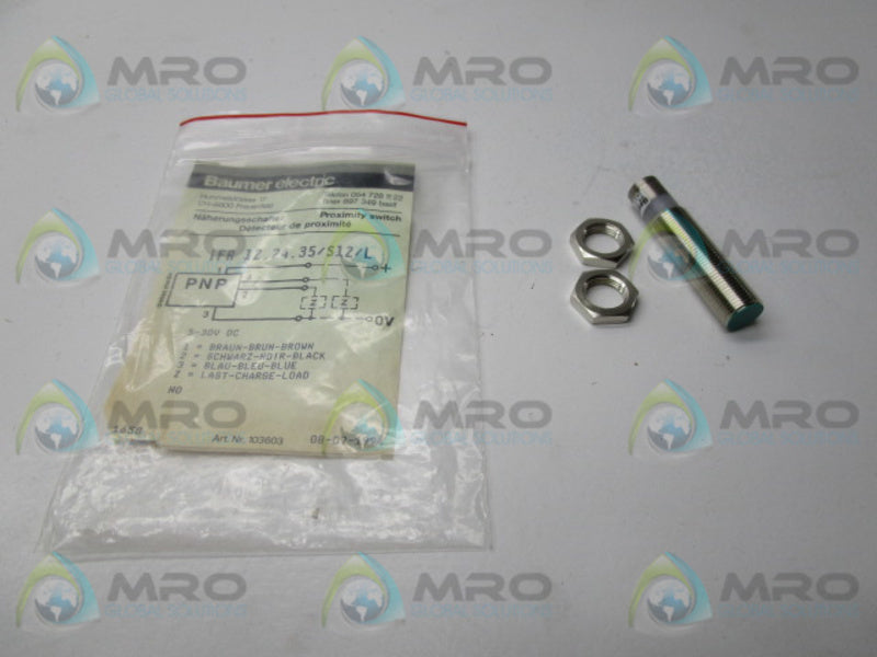 BAUMER ELECTRIC IFR122435/S12/L PROXIMITY SWITCH  NSMP