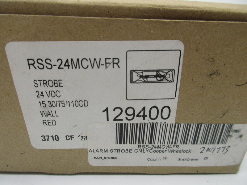 WHEELOCK RSS-24MCW-FR NSMP