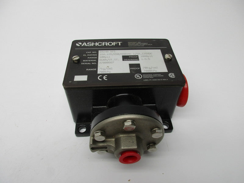 ASHCROFT B424BXFS 480VAC 100-1000PSI NSMP