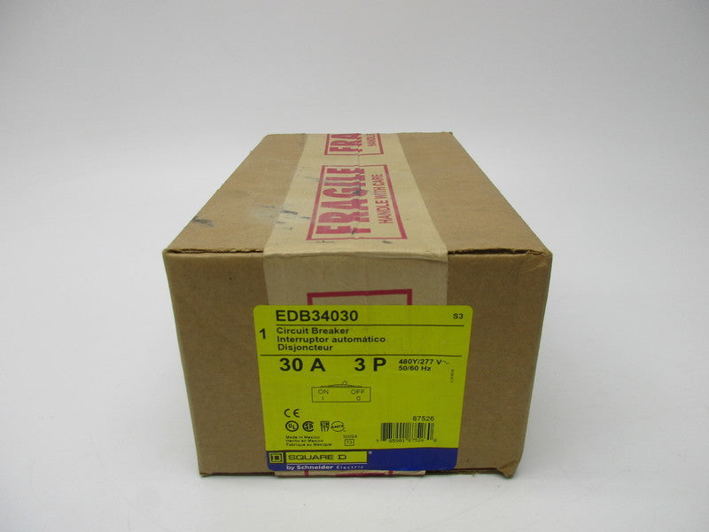 SQUARE D EDB34030 30A 480Y/277V NSFS