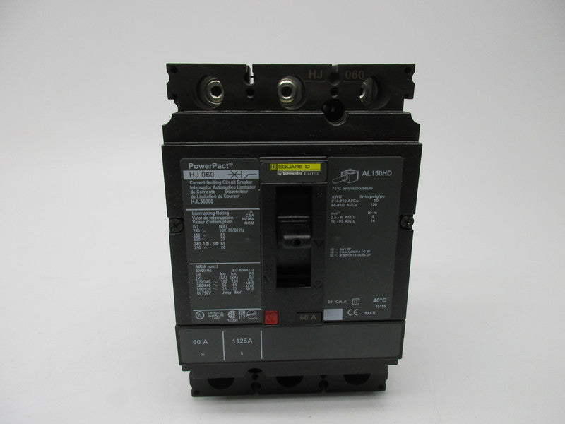 SQUARE D HJL36060 60A 600V NSMP