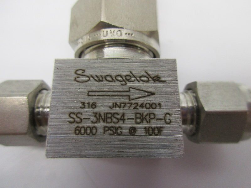 SWAGELOK SS-3NBS4-BKP-G NSNP