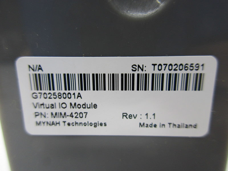 MYNAH TECHNOLOGIES MIM-4207 NSMP
