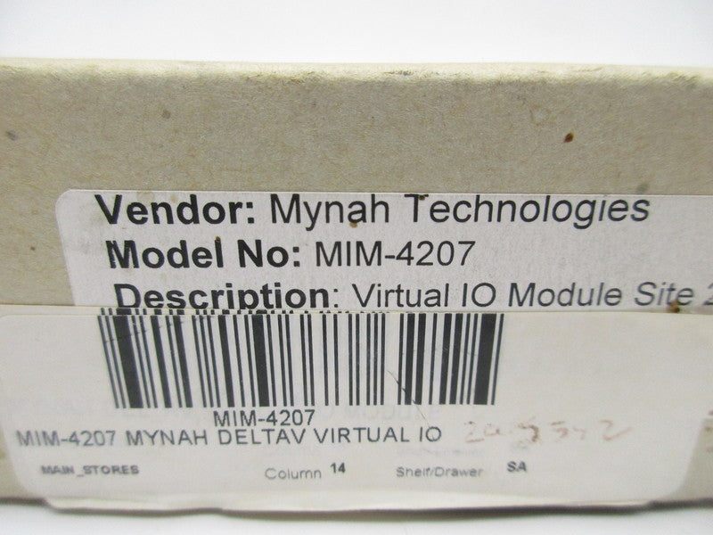 MYNAH TECHNOLOGIES MIM-4207 NSMP
