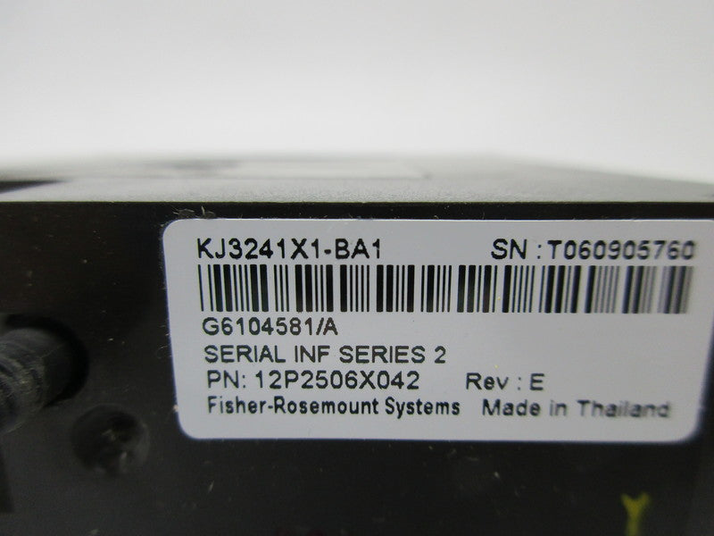 DELTAV KJ3241X1-BA1 12P2506X042 NSMP