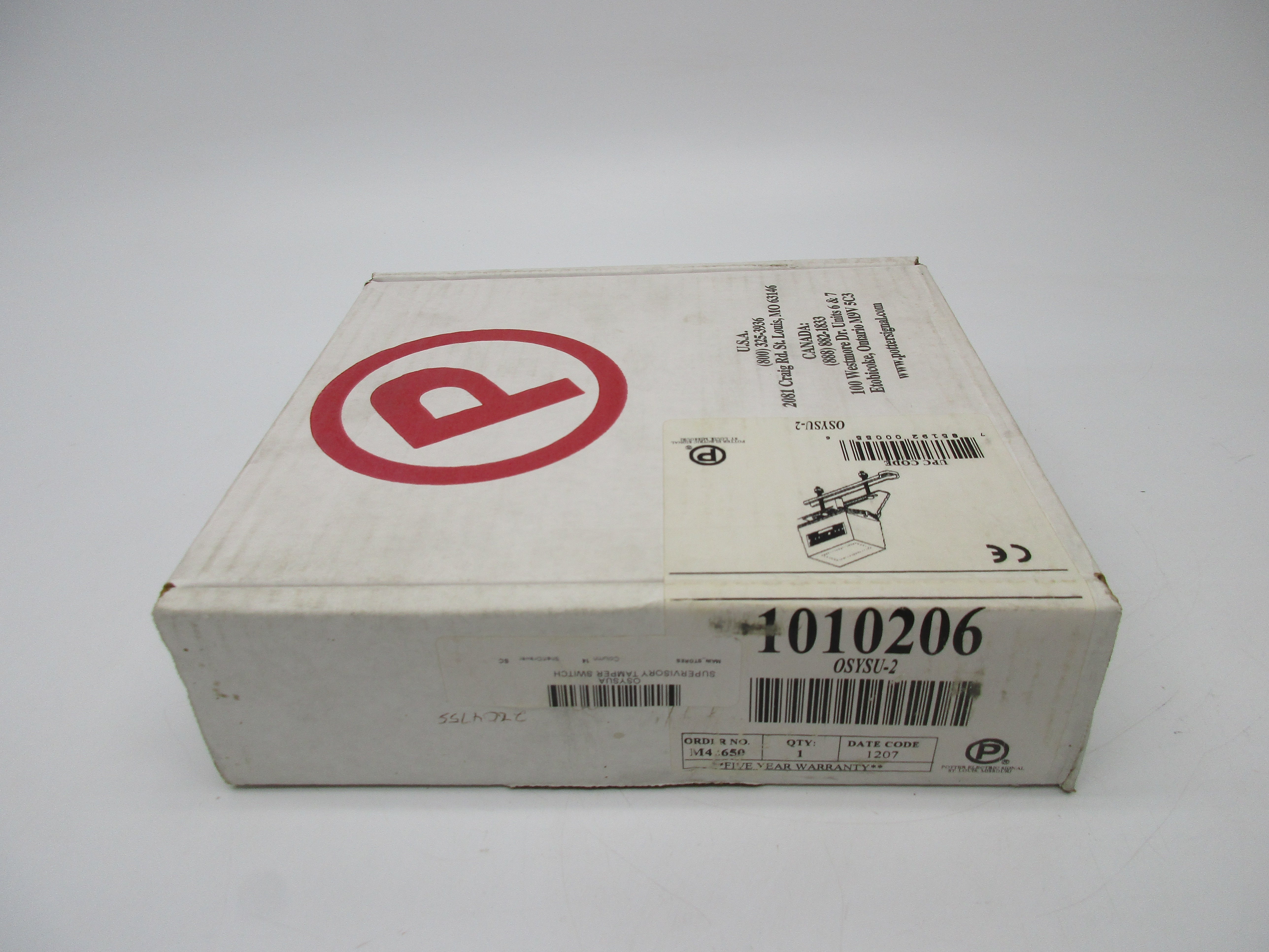 POTTER 1010206 OSYSU-2 NSFS