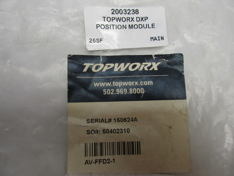 TOPWORX AV-FFD2-1 NSMP