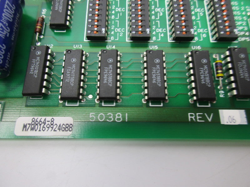 INDUSTRIAL SPARE PART 50381 REV. 06 NSNP