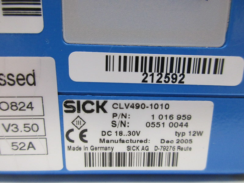 SICK CLV490-1010 1016959 NSNP