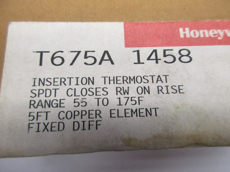 HONEYWELL T675A1458 NSMP