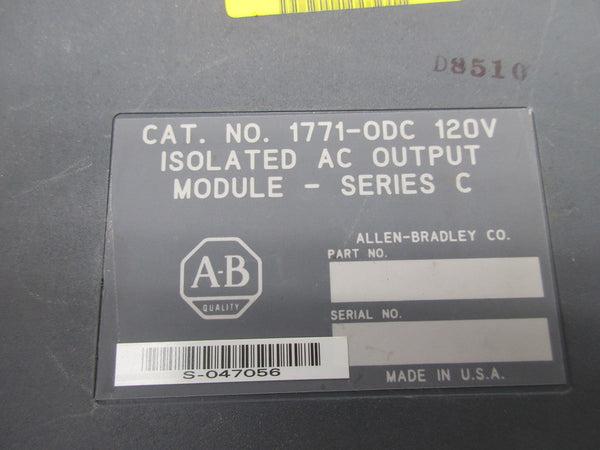 ALLEN BRADLEY 1771-ODC SER. C NSNP