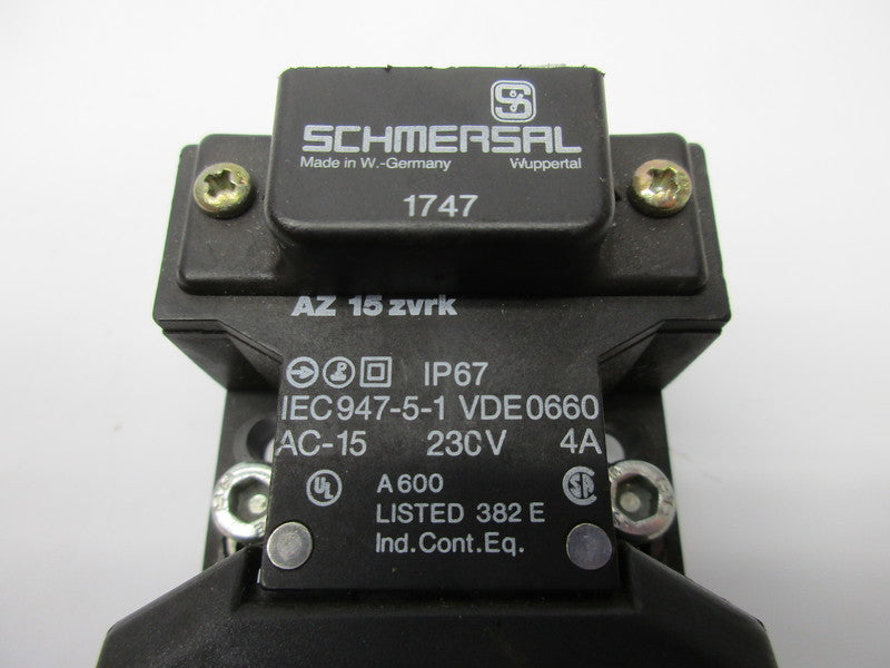 SCHMERSAL AZ15ZVRK UNMP