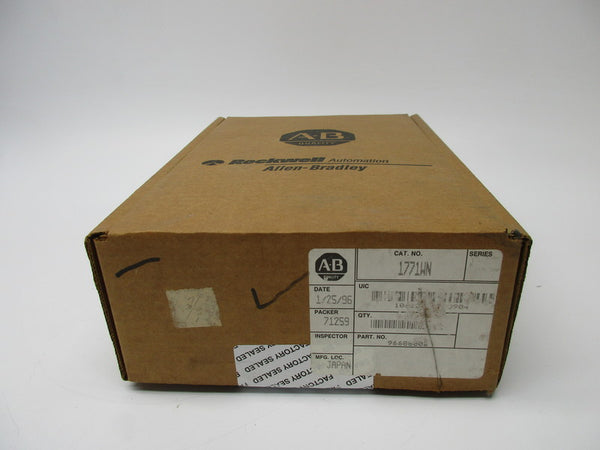 ALLEN BRADLEY 1771-WN DATE: 1/25/96 NSFS