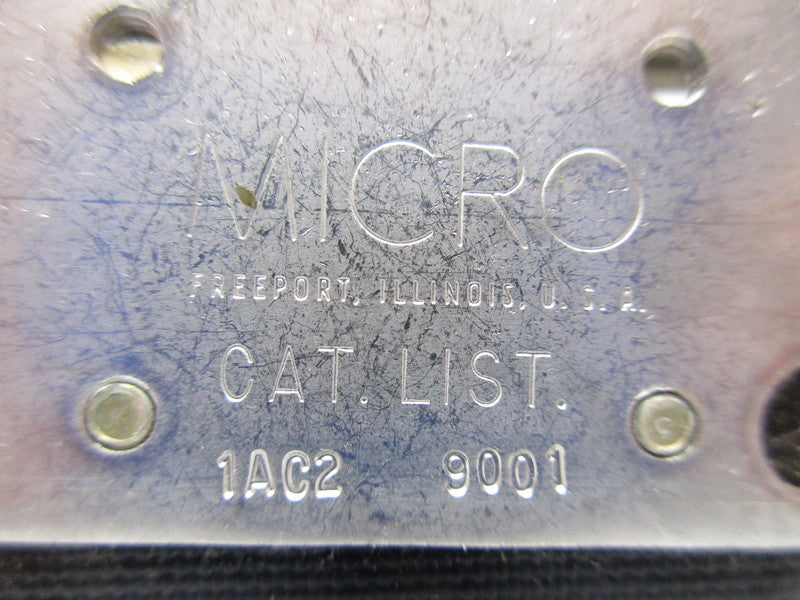 MICROSWITCH 1AC2-9001 NSNP