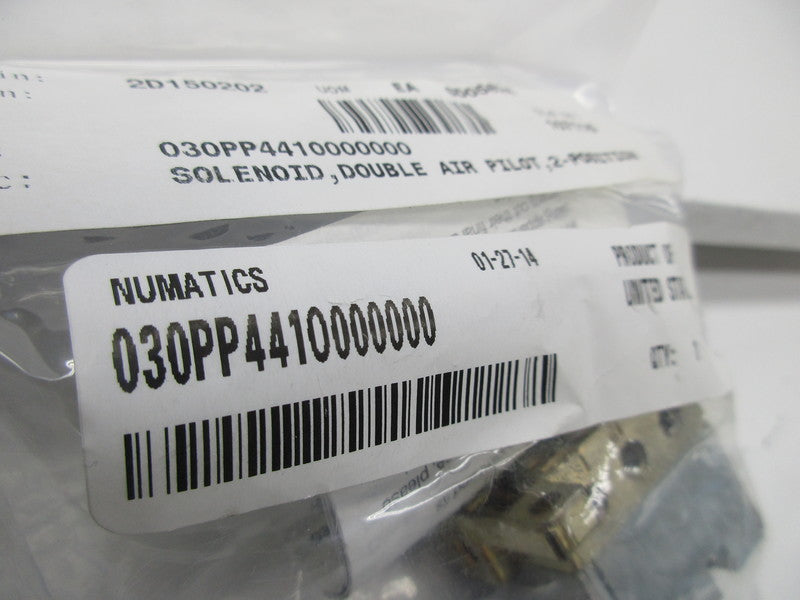 NUMATICS 030PP441O000000 AIR PILOT VALVE * NEW IN FACTORY BAG *