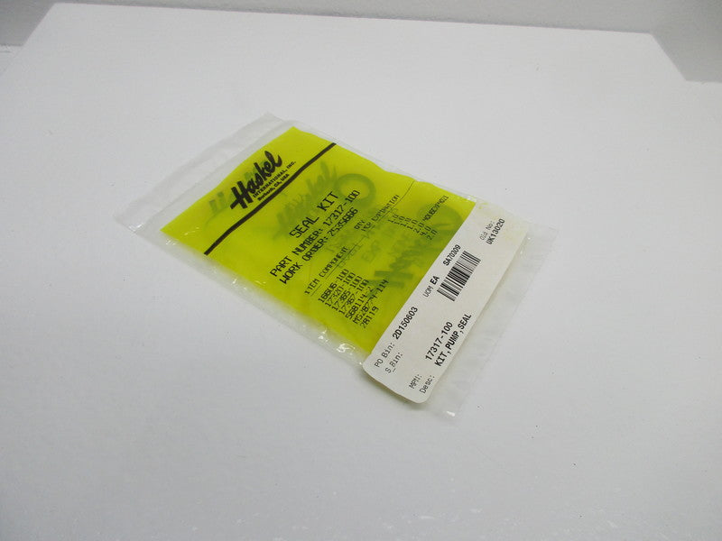 HASKEL 17317-100 SEAL KIT * NEW IN FACTORY BAG *