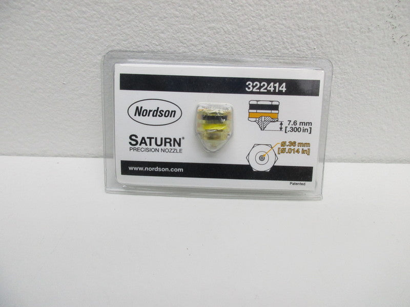 NORDSON 322414 SATURN PRECISION NOZZLE .36MM * NEW IN ORIGINAL PACKAGE *