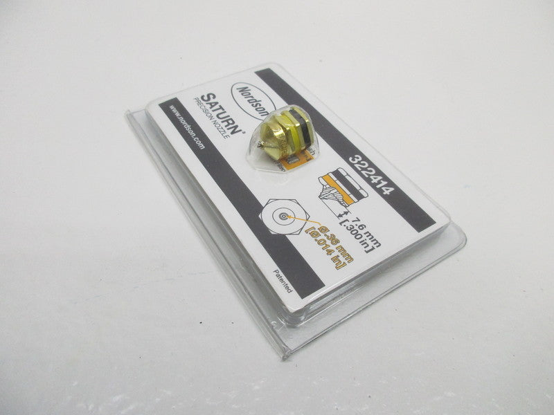 NORDSON 322414 SATURN PRECISION NOZZLE .36MM * NEW IN ORIGINAL PACKAGE *