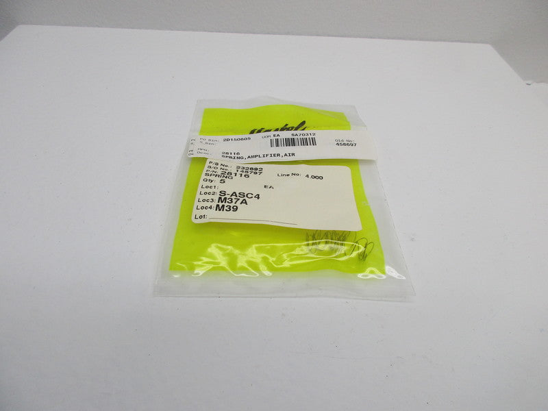 HASKEL 28116 AIR SPRING AMPLIFIER * NEW IN FACTORY BAG *