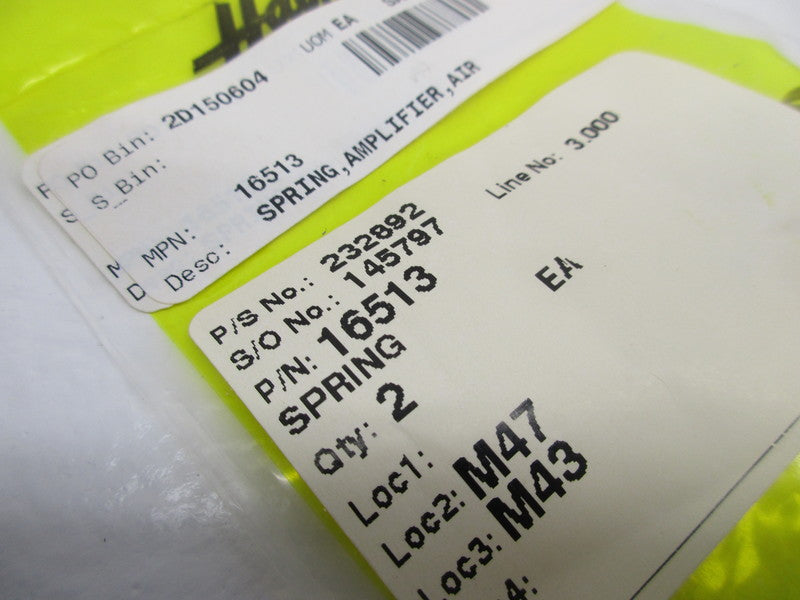 HASKEL 16513 AIR SPRING AMPLIFIER * NEW IN FACTORY BAG *
